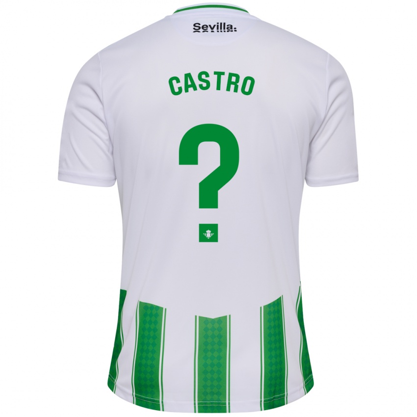 Kvinder Baldu Castro #0 Hvid Hjemmebane Spillertrøjer 2023/24 Trøje T-Shirt