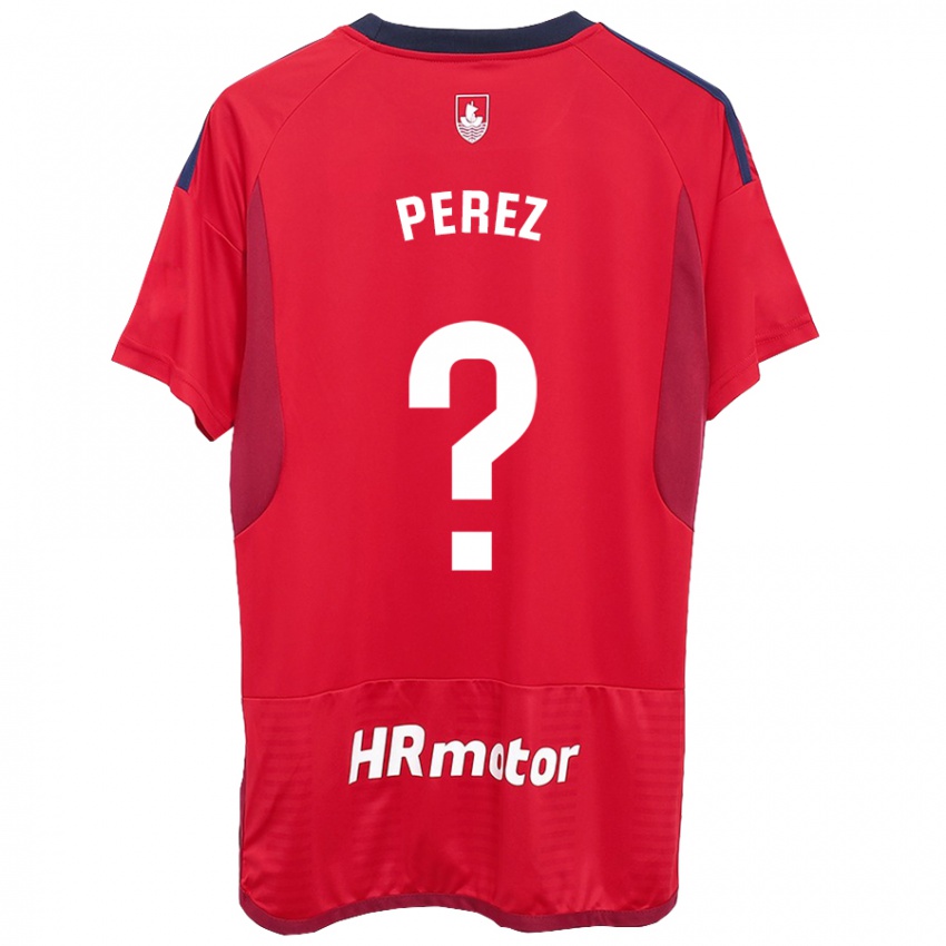 Kvinder Bruno Perez #0 Rød Hjemmebane Spillertrøjer 2023/24 Trøje T-Shirt
