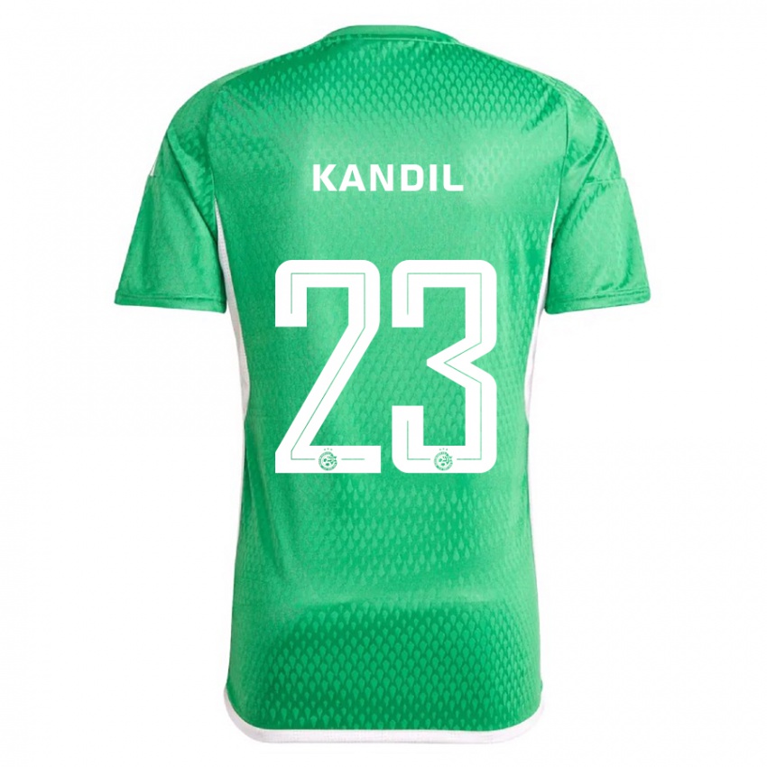 Kvinder Maor Kandil #23 Hvid Blå Hjemmebane Spillertrøjer 2023/24 Trøje T-Shirt