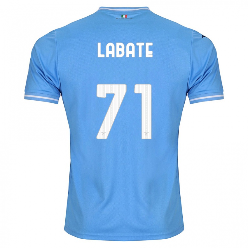 Kvinder Camilla Labate #71 Blå Hjemmebane Spillertrøjer 2023/24 Trøje T-Shirt