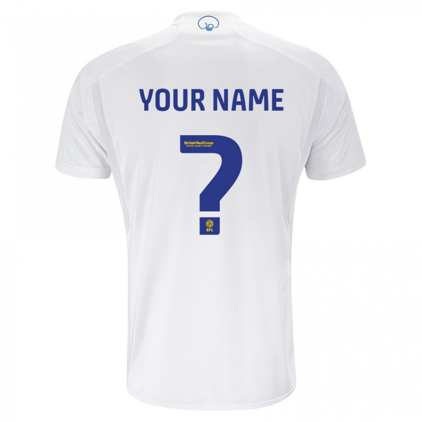 Kvinder Dit Navn #0 Hvid Hjemmebane Spillertrøjer 2023/24 Trøje T-Shirt