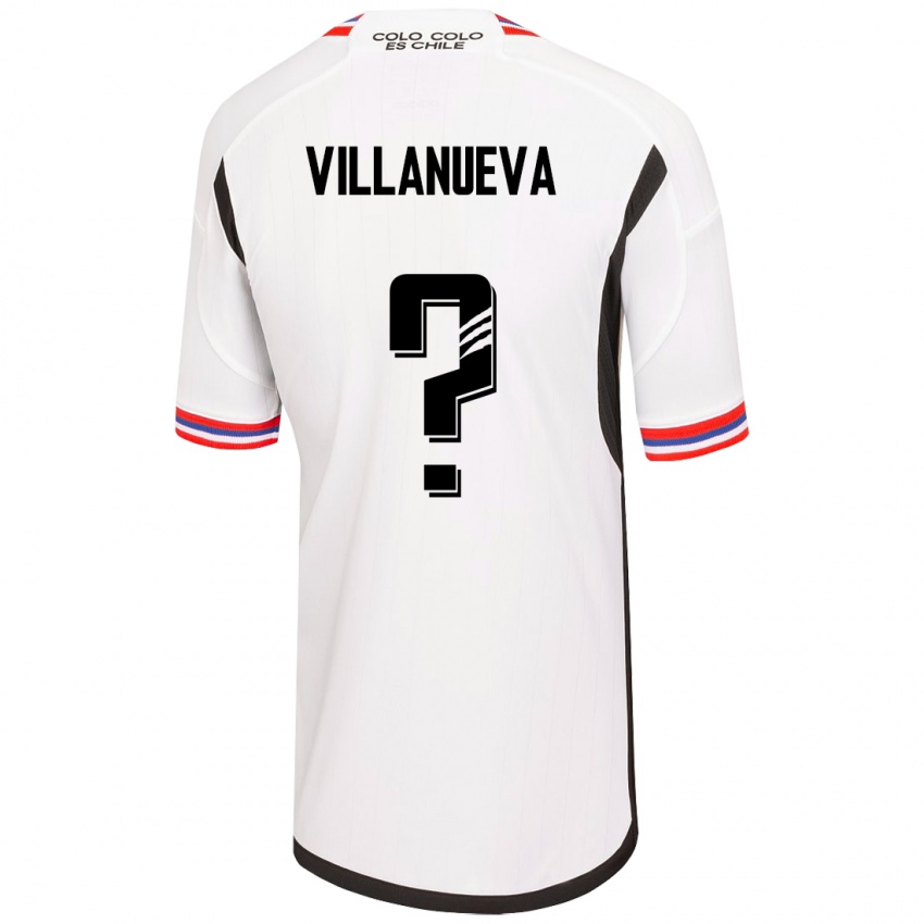 Kvinder Eduardo Villanueva #0 Hvid Hjemmebane Spillertrøjer 2023/24 Trøje T-Shirt