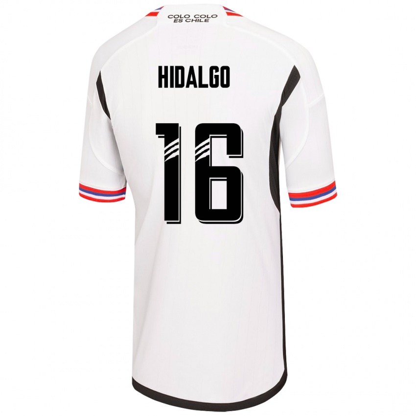 Kvinder Fernanda Hidalgo #16 Hvid Hjemmebane Spillertrøjer 2023/24 Trøje T-Shirt