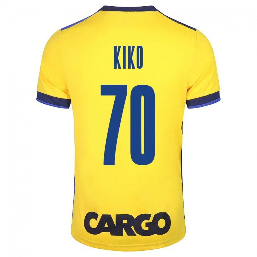 Kvinder Kiko Bondoso #70 Gul Hjemmebane Spillertrøjer 2023/24 Trøje T-Shirt