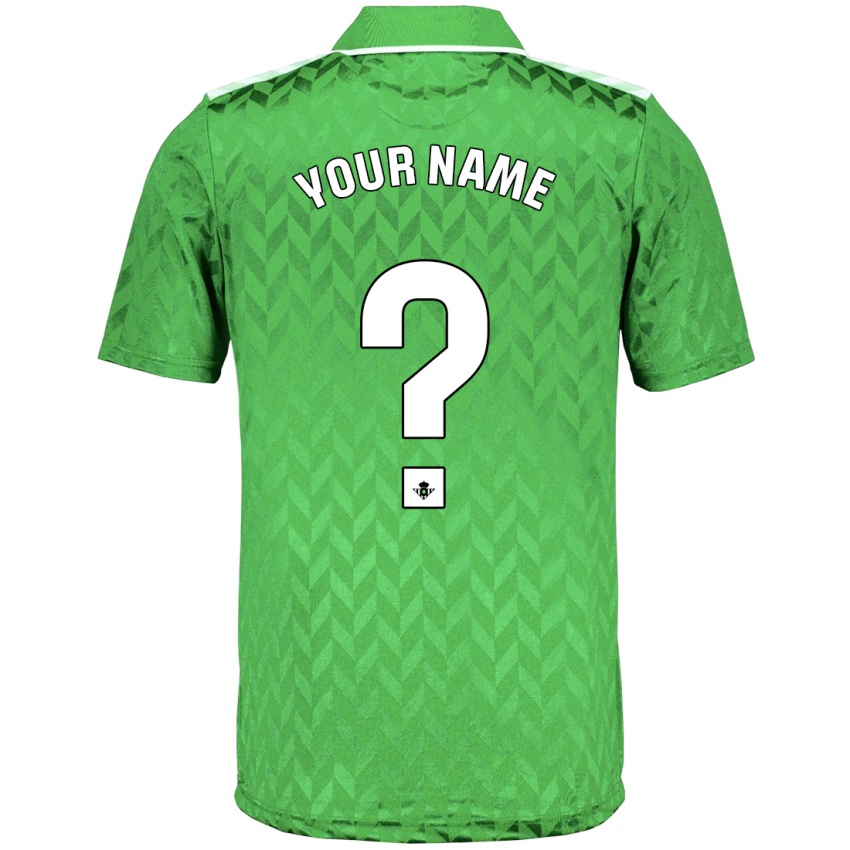 Kvinder Dit Navn #0 Grøn Udebane Spillertrøjer 2023/24 Trøje T-Shirt