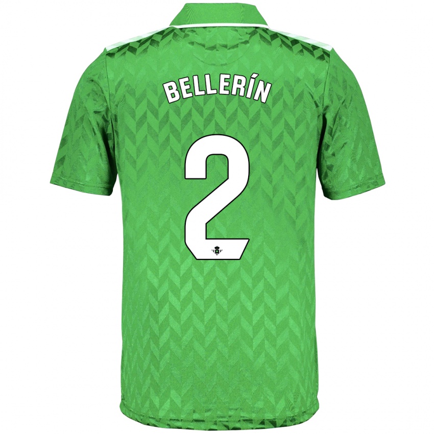 Kvinder Hector Bellerin #2 Grøn Udebane Spillertrøjer 2023/24 Trøje T-Shirt