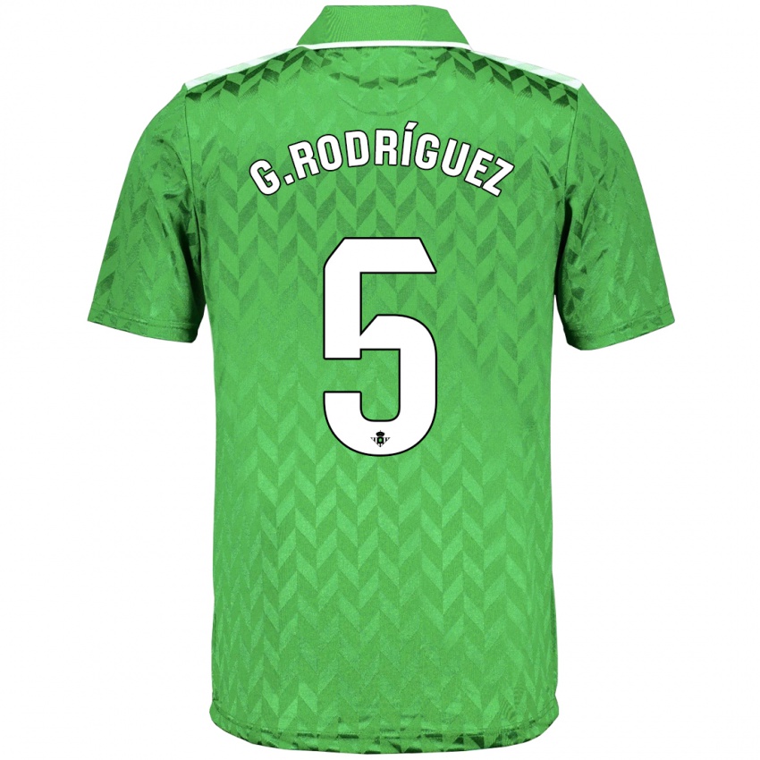 Kvinder Guido Rodriguez #5 Grøn Udebane Spillertrøjer 2023/24 Trøje T-Shirt
