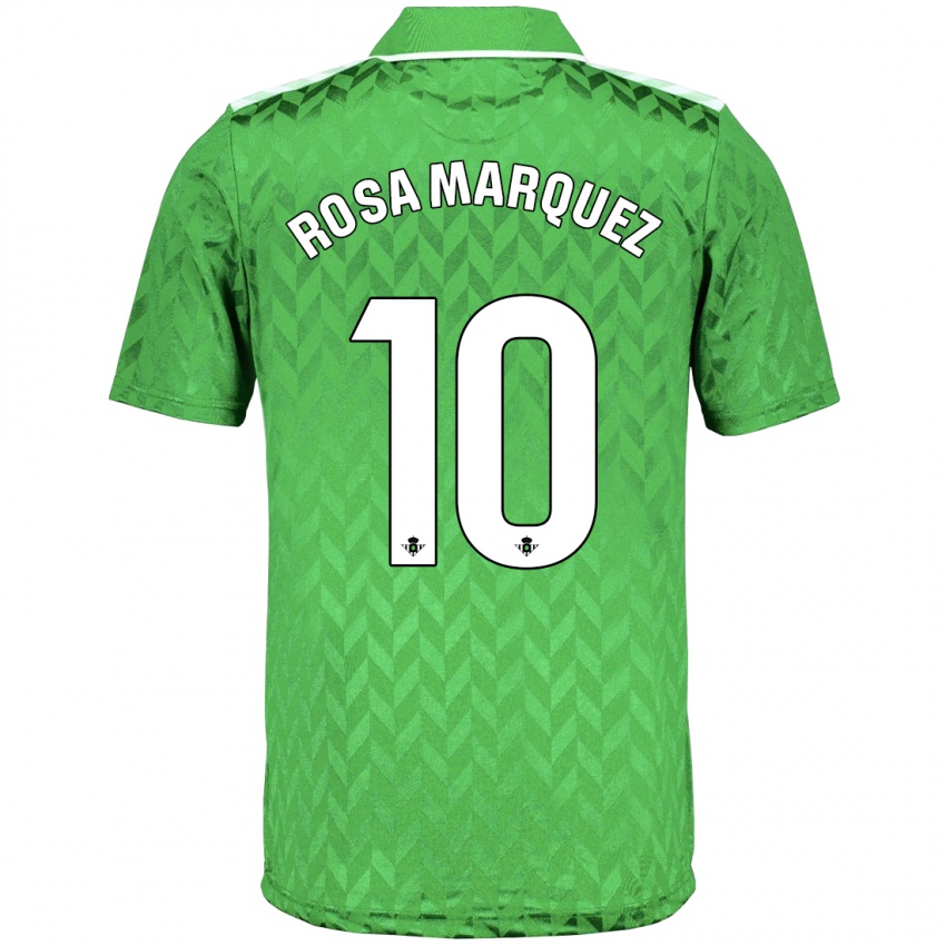 Kvinder Rosa Márquez Baena #10 Grøn Udebane Spillertrøjer 2023/24 Trøje T-Shirt