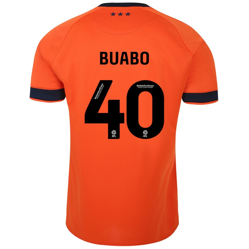 Kvinder Gerard Buabo #40 Appelsin Udebane Spillertrøjer 2023/24 Trøje T-Shirt