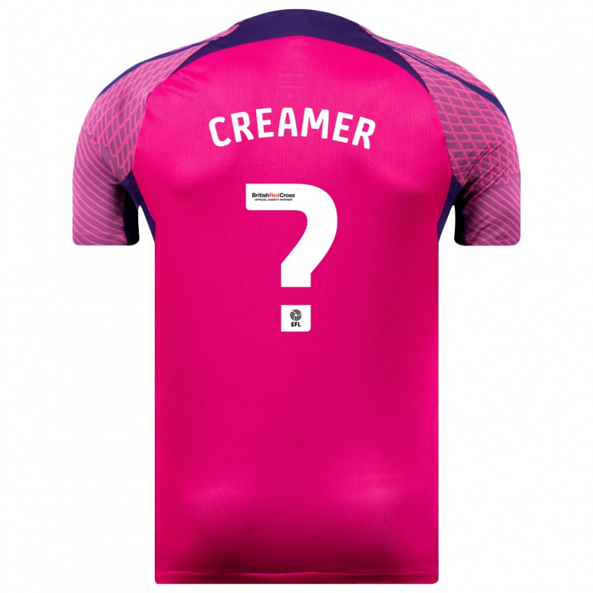 Kvinder Ben Creamer #0 Lilla Udebane Spillertrøjer 2023/24 Trøje T-Shirt