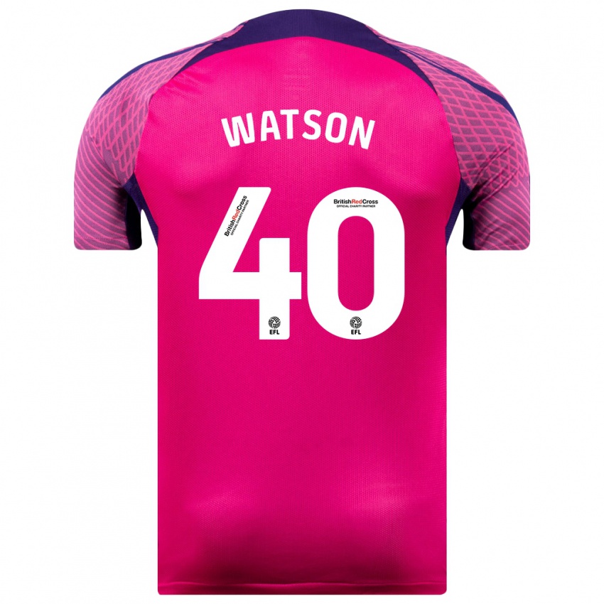 Kvinder Tom Watson #40 Lilla Udebane Spillertrøjer 2023/24 Trøje T-Shirt