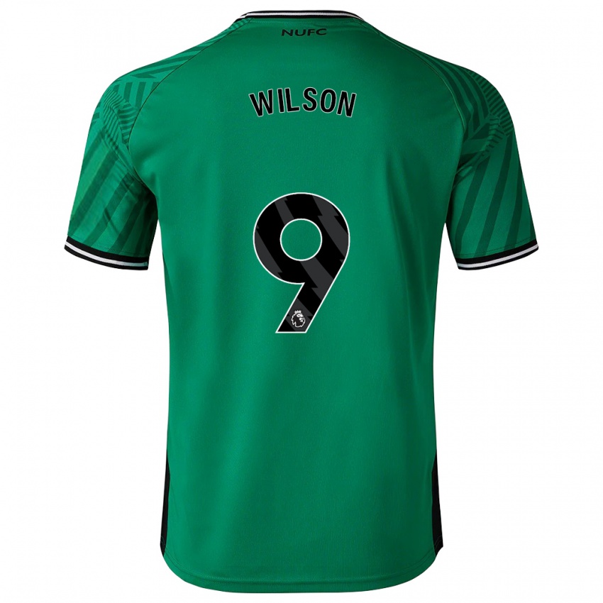 Kvinder Callum Wilson #9 Grøn Udebane Spillertrøjer 2023/24 Trøje T-Shirt