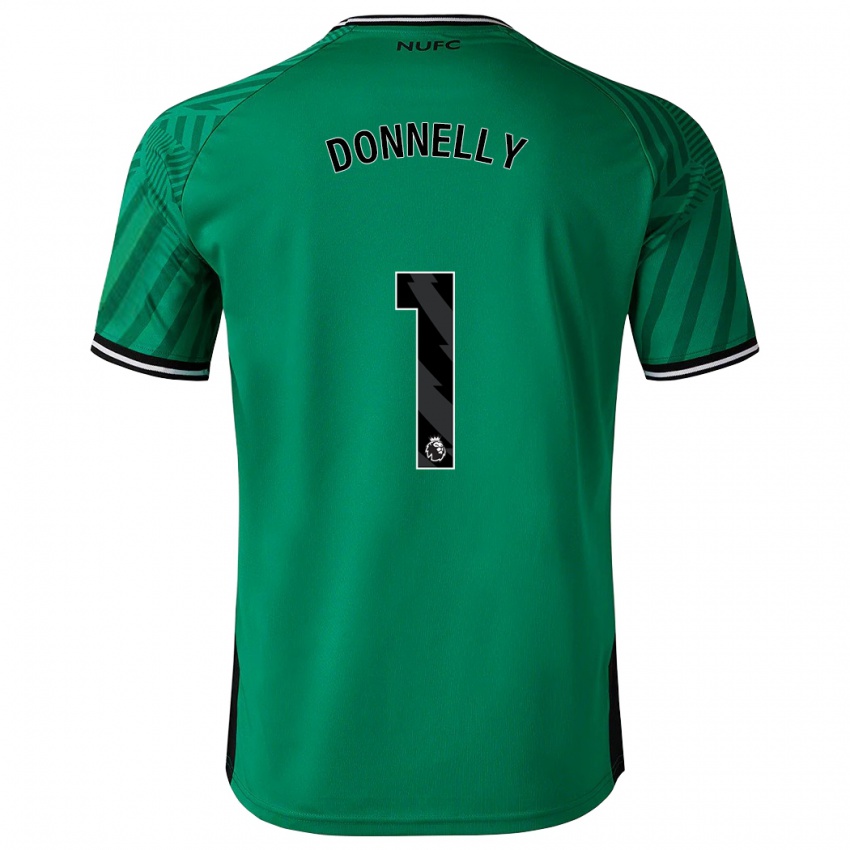 Kvinder Grace Donnelly #1 Grøn Udebane Spillertrøjer 2023/24 Trøje T-Shirt