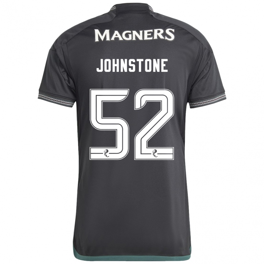 Kvinder Rachael Johnstone #52 Sort Udebane Spillertrøjer 2023/24 Trøje T-Shirt