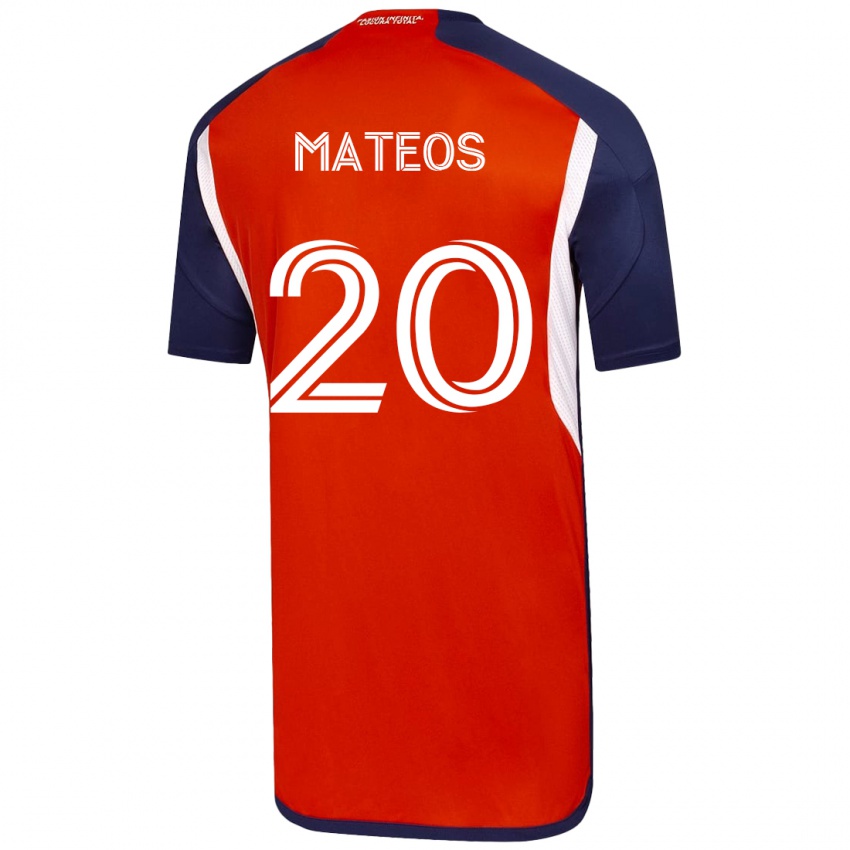 Kvinder Federico Mateos #20 Hvid Udebane Spillertrøjer 2023/24 Trøje T-Shirt
