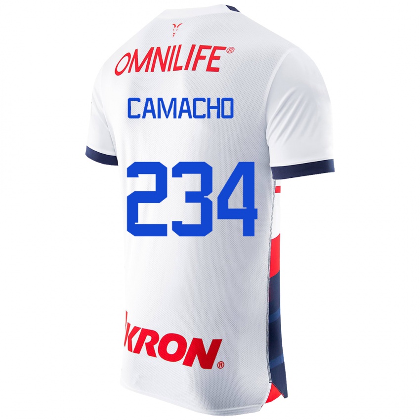 Kvinder Xandor Camacho #234 Hvid Udebane Spillertrøjer 2023/24 Trøje T-Shirt