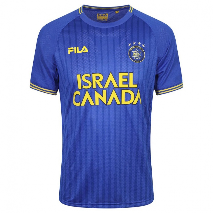 Kvinder Israel Saly Fahima #0 Blå Udebane Spillertrøjer 2023/24 Trøje T-Shirt