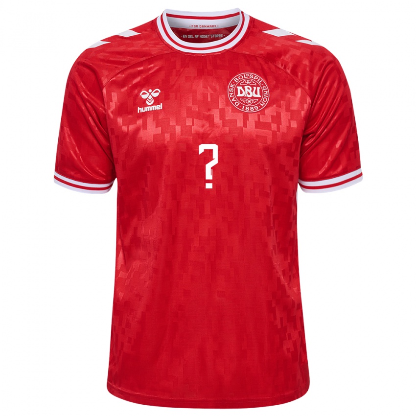 Børn Danmark Andreas Søndenbroe #0 Rød Hjemmebane Spillertrøjer 24-26 Trøje T-Shirt