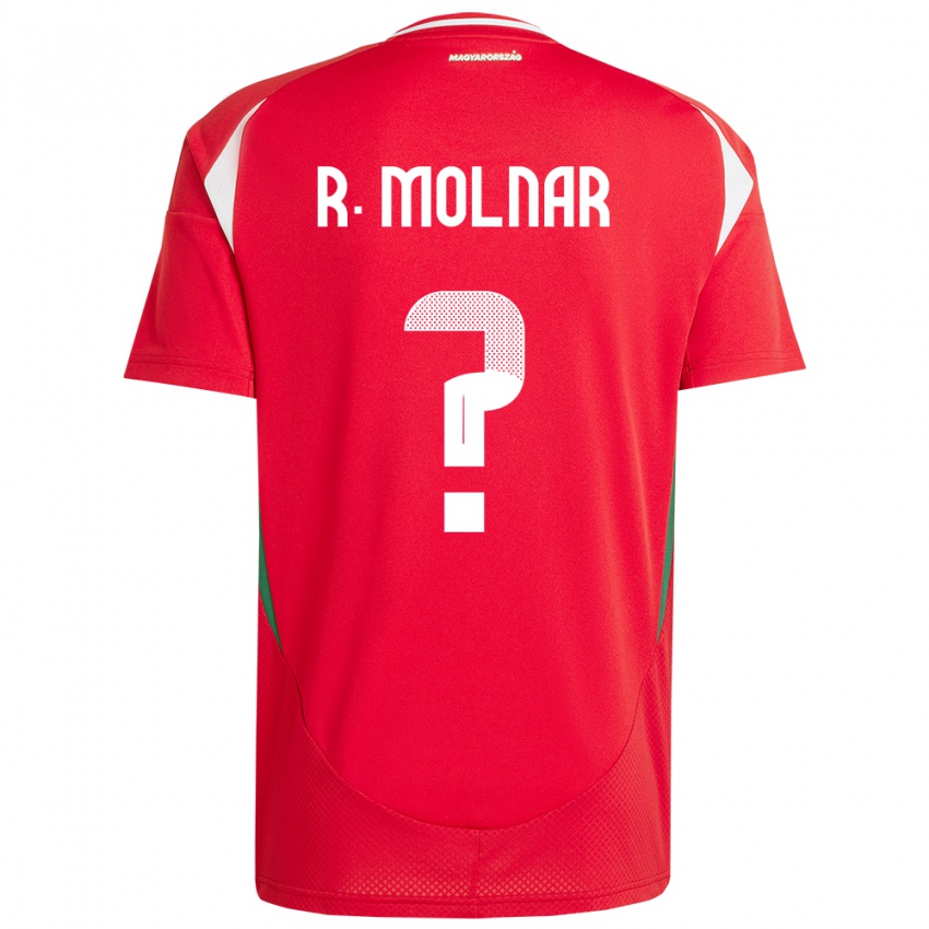 Børn Ungarn Rajmund Molnár #0 Rød Hjemmebane Spillertrøjer 24-26 Trøje T-Shirt