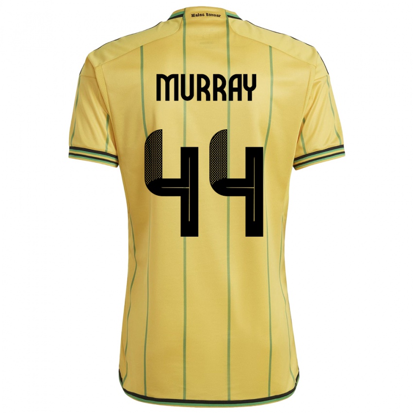 Børn Jamaica Satara Murray #44 Gul Hjemmebane Spillertrøjer 24-26 Trøje T-Shirt