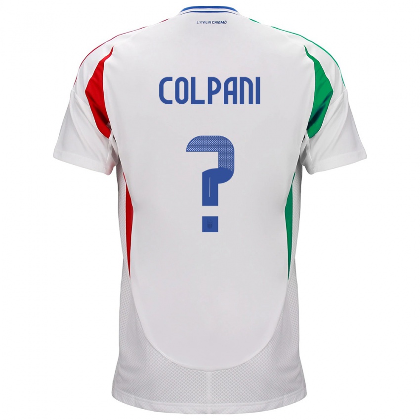 Børn Italien Andrea Colpani #0 Hvid Udebane Spillertrøjer 24-26 Trøje T-Shirt