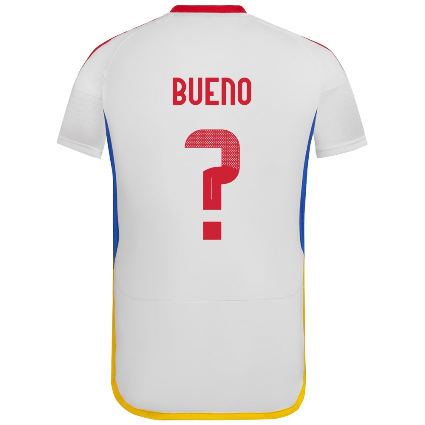 Børn Venezuela Jesús Bueno #0 Hvid Udebane Spillertrøjer 24-26 Trøje T-Shirt