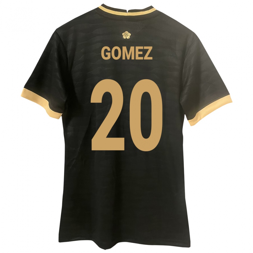 Børn Panama Ernesto Gómez #20 Sort Udebane Spillertrøjer 24-26 Trøje T-Shirt