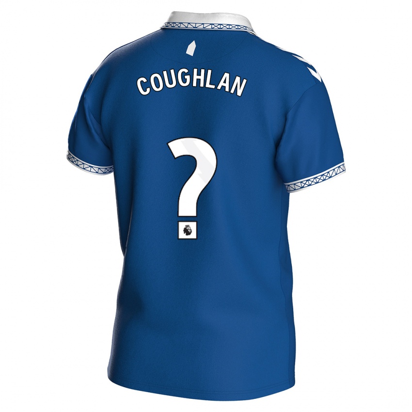 Børn Sam Coughlan #0 Kongeblå Hjemmebane Spillertrøjer 2023/24 Trøje T-Shirt