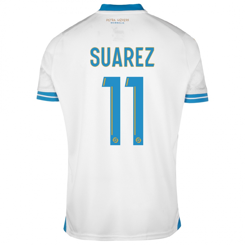 Børn Luis Suarez #11 Hvid Hjemmebane Spillertrøjer 2023/24 Trøje T-Shirt