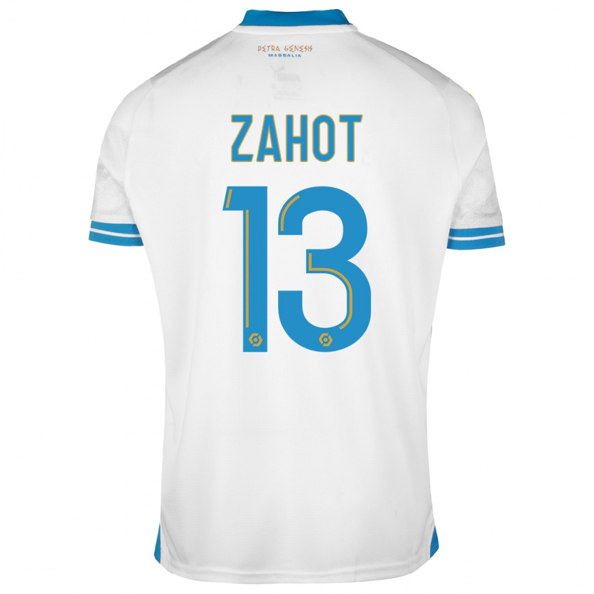 Børn Sarah Zahot #13 Hvid Hjemmebane Spillertrøjer 2023/24 Trøje T-Shirt