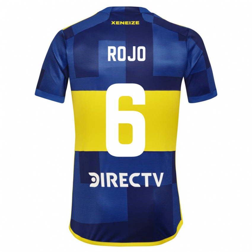 Børn Marcos Rojo #6 Mørkeblå Gul Hjemmebane Spillertrøjer 2023/24 Trøje T-Shirt