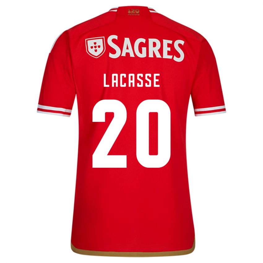 Mænd Cloe Lacasse #20 Rød Hjemmebane Spillertrøjer 2023/24 Trøje T-Shirt