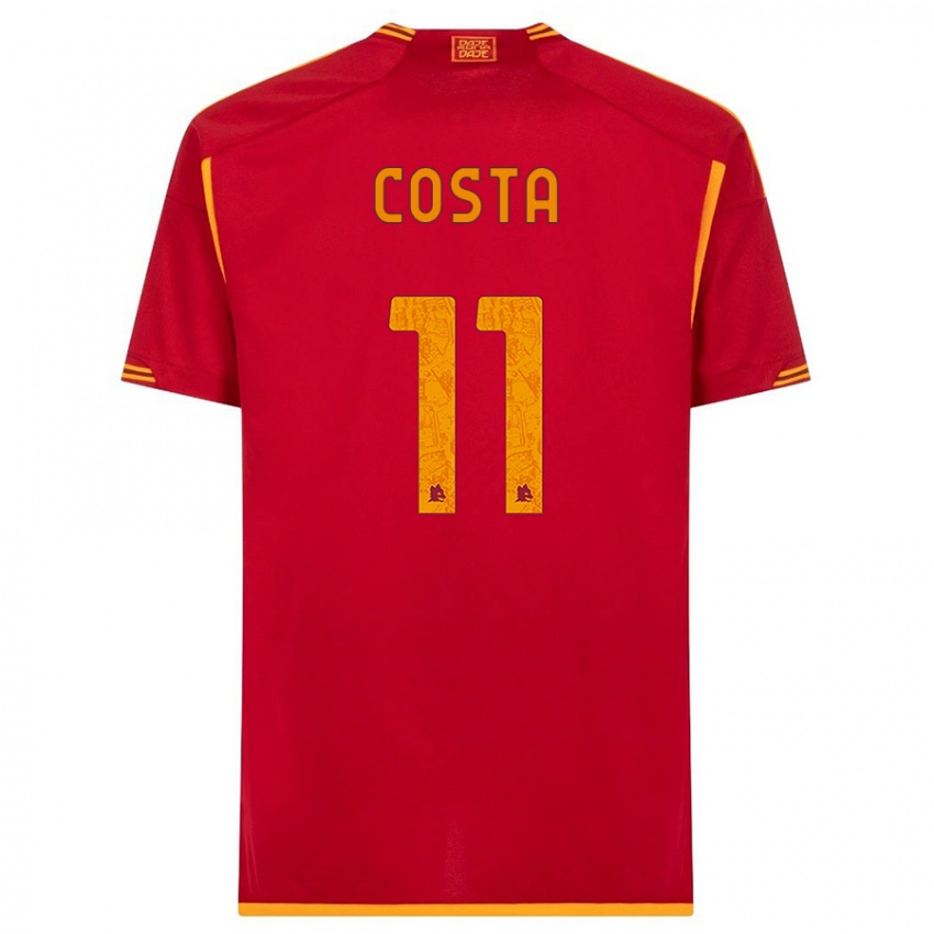 Mænd João Costa #11 Rød Hjemmebane Spillertrøjer 2023/24 Trøje T-Shirt