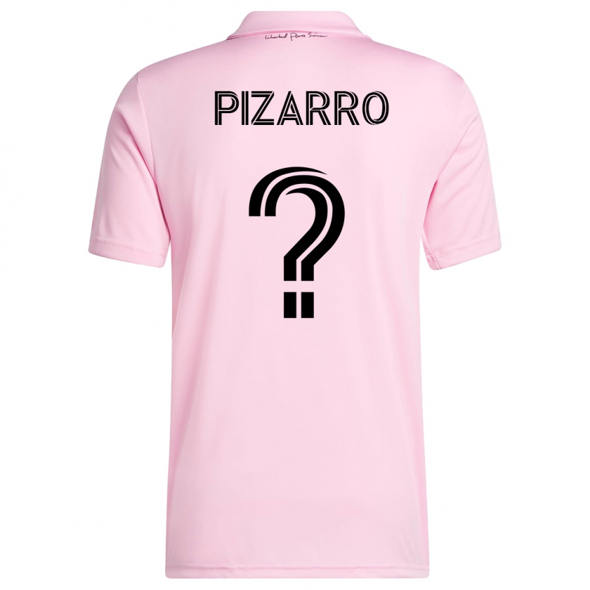 Mænd Rodolfo Pizarro #0 Lyserød Hjemmebane Spillertrøjer 2023/24 Trøje T-Shirt