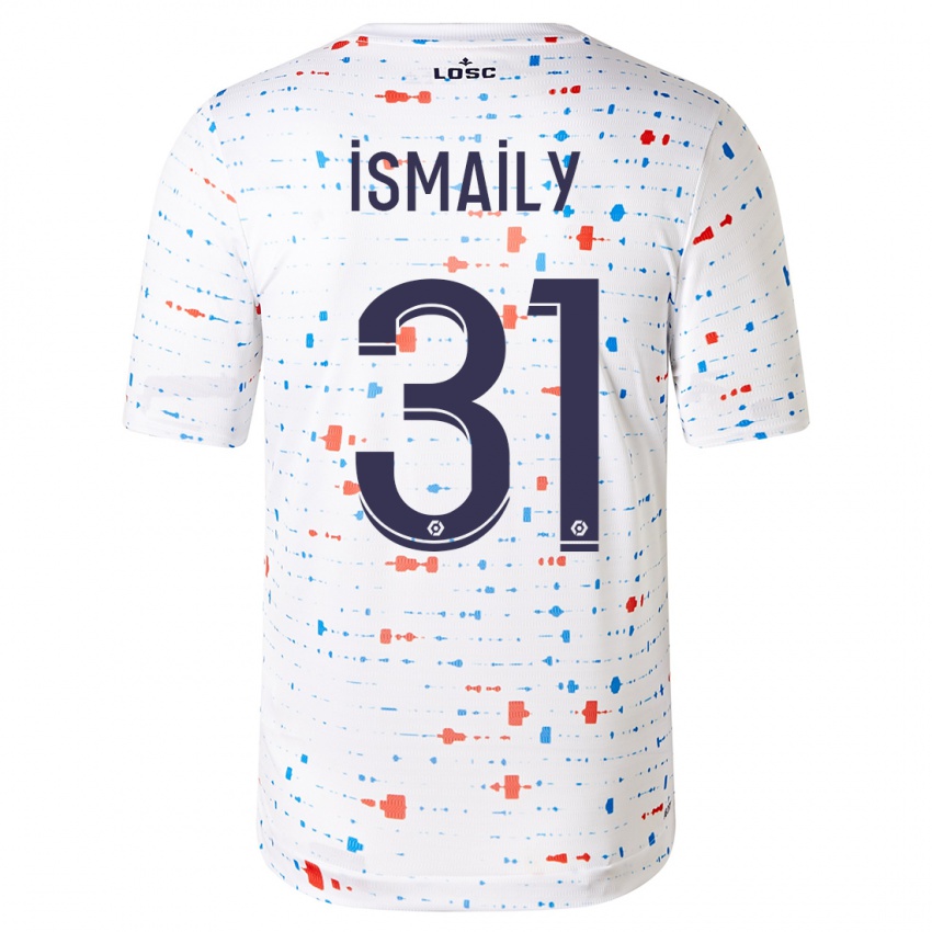 Mænd Ismaily #31 Hvid Udebane Spillertrøjer 2023/24 Trøje T-Shirt