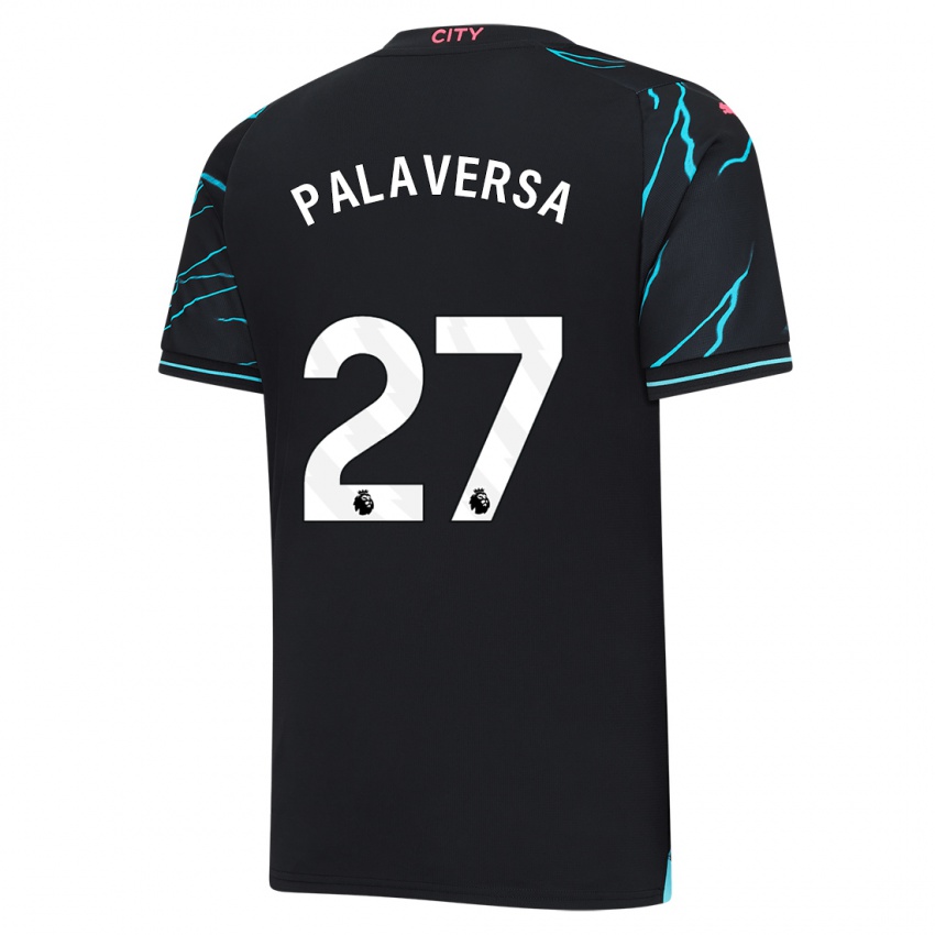 Mænd Ante Palaversa #27 Mørkeblå Tredje Sæt Spillertrøjer 2023/24 Trøje T-Shirt