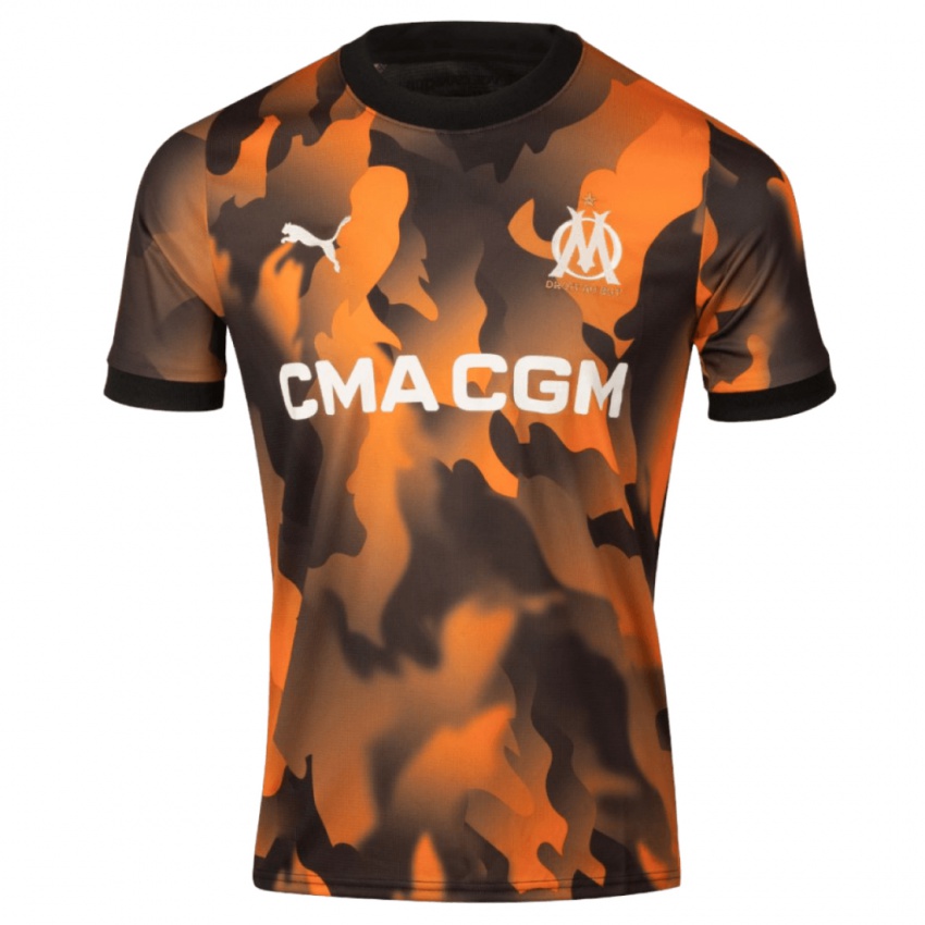 Mænd Iliman Ndiaye #29 Sort Orange Tredje Sæt Spillertrøjer 2023/24 Trøje T-Shirt