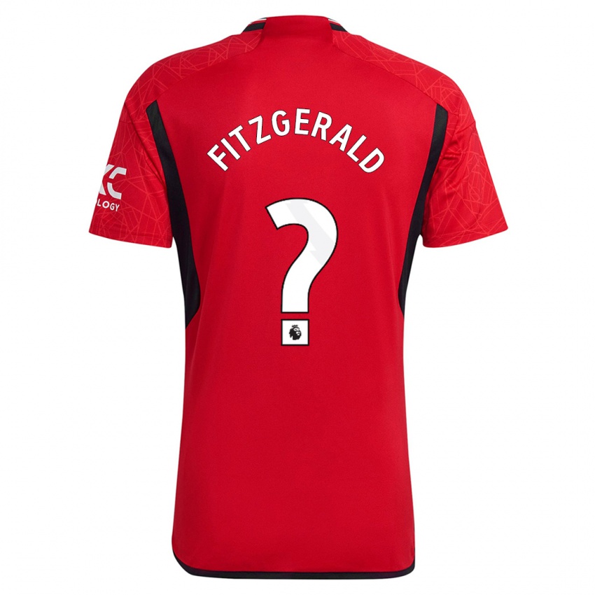 Kvinder Jayce Fitzgerald #0 Rød Hjemmebane Spillertrøjer 2023/24 Trøje T-Shirt