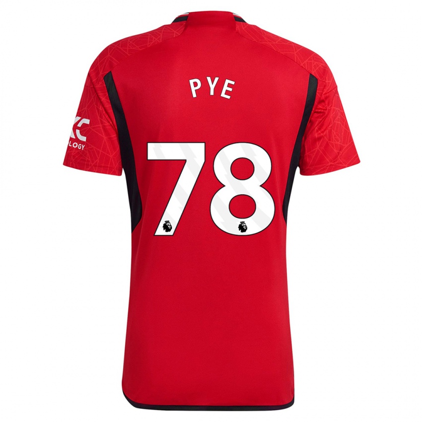 Kvinder Logan Pye #78 Rød Hjemmebane Spillertrøjer 2023/24 Trøje T-Shirt