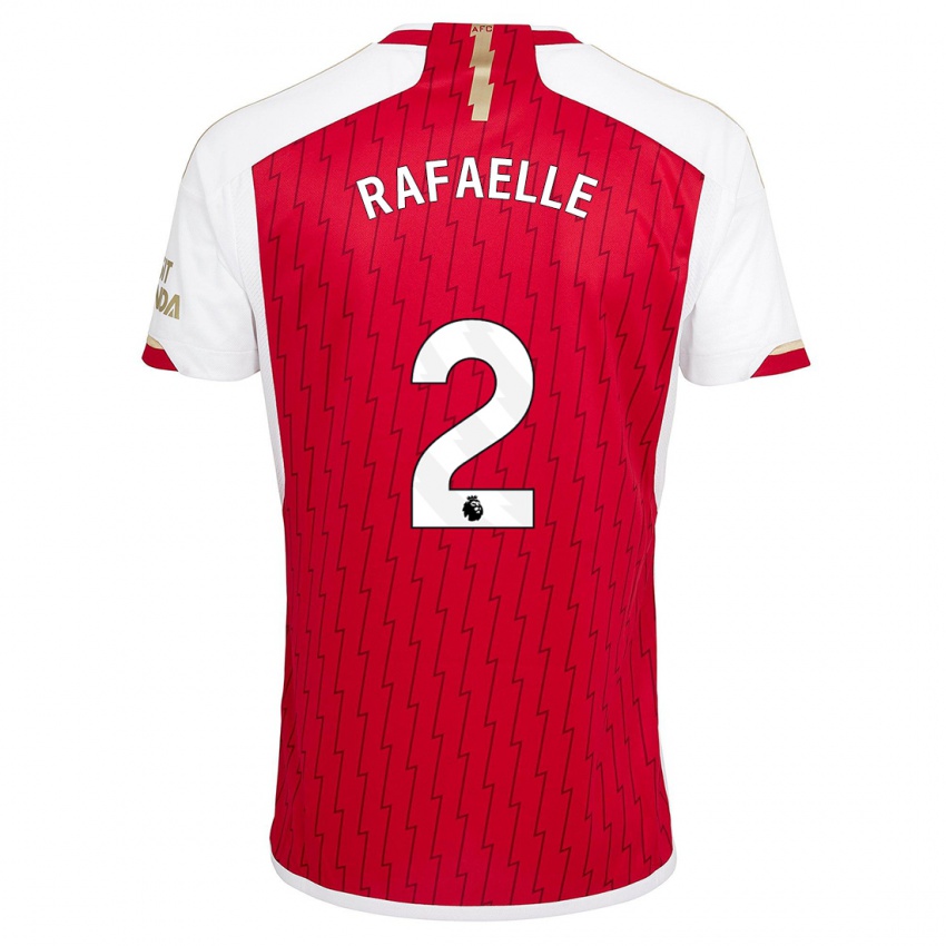 Kvinder Rafaelle Souza #2 Rød Hjemmebane Spillertrøjer 2023/24 Trøje T-Shirt