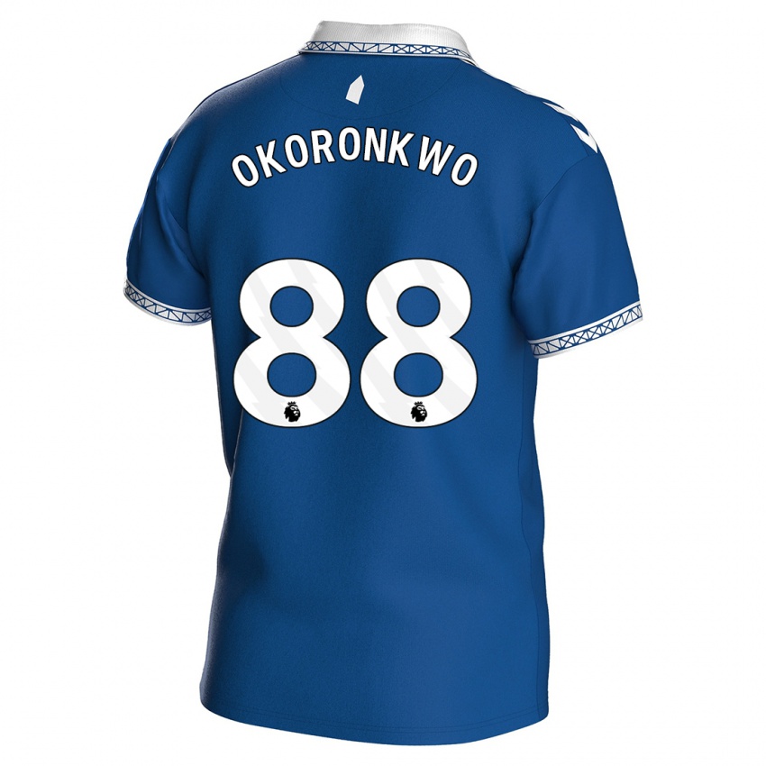 Kvinder Francis Okoronkwo #88 Kongeblå Hjemmebane Spillertrøjer 2023/24 Trøje T-Shirt