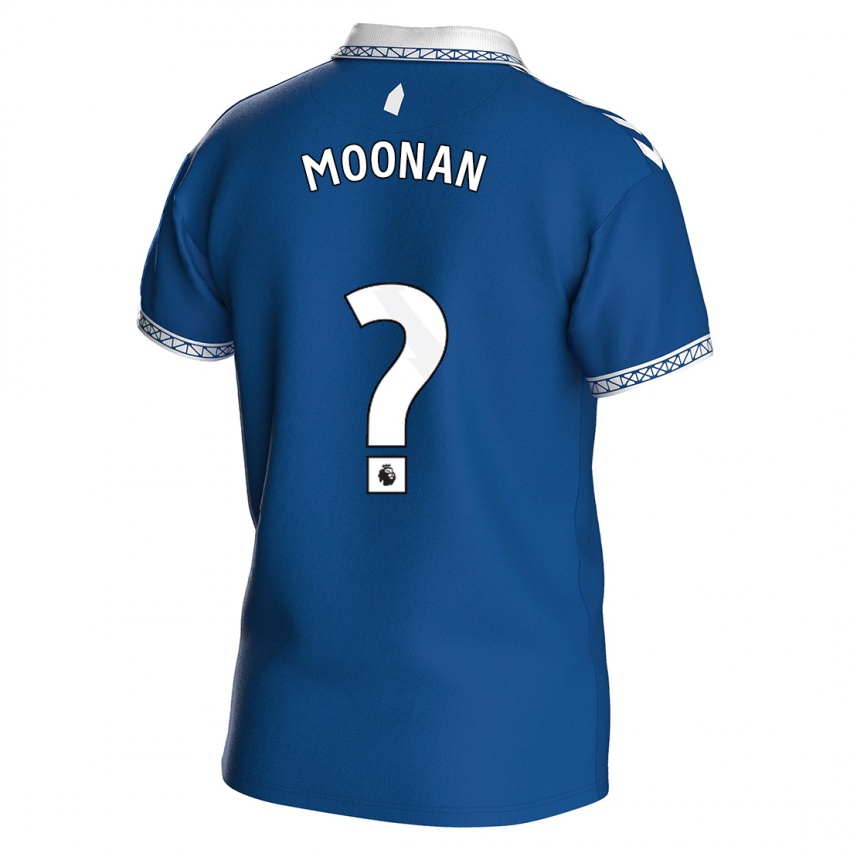 Kvinder Bradley Moonan #0 Kongeblå Hjemmebane Spillertrøjer 2023/24 Trøje T-Shirt