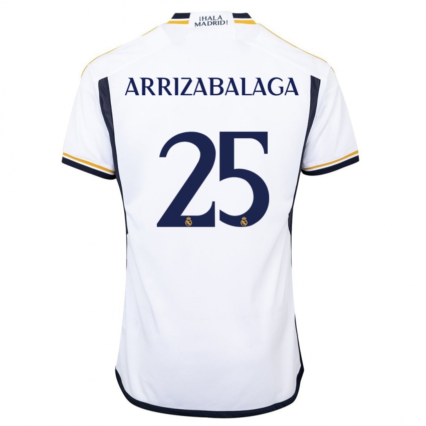 Kvinder Kepa Arrizabalaga #25 Hvid Hjemmebane Spillertrøjer 2023/24 Trøje T-Shirt