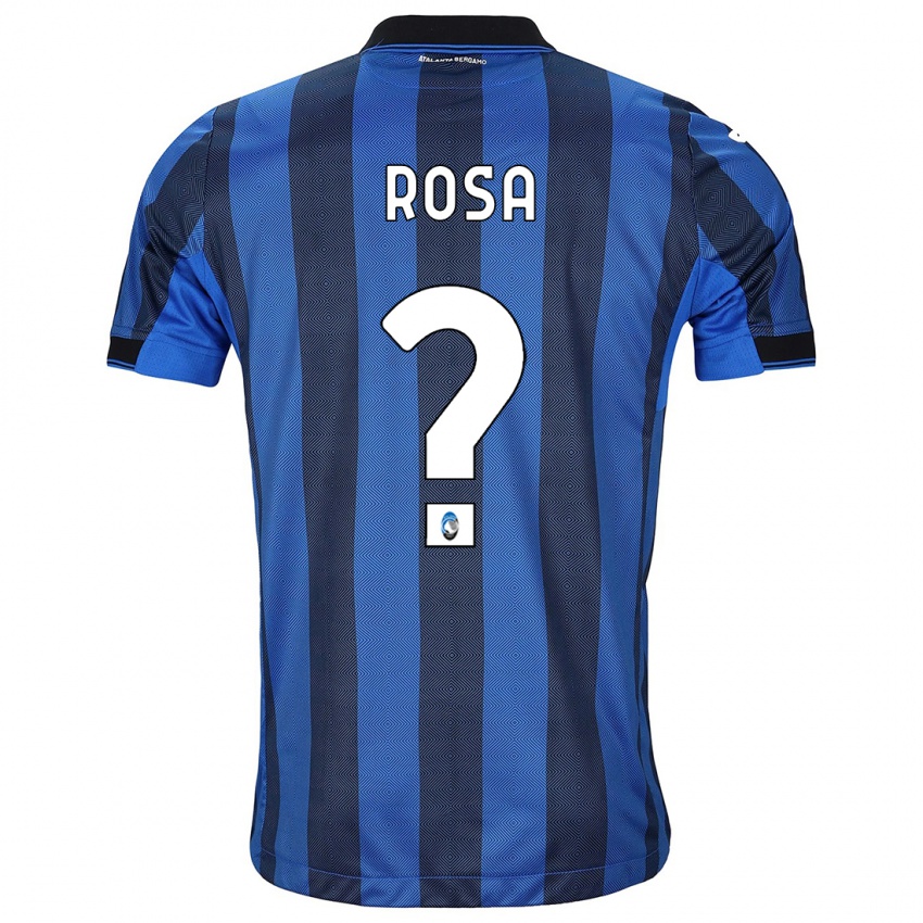 Kvinder Alessio Rosa #0 Sort Blå Hjemmebane Spillertrøjer 2023/24 Trøje T-Shirt