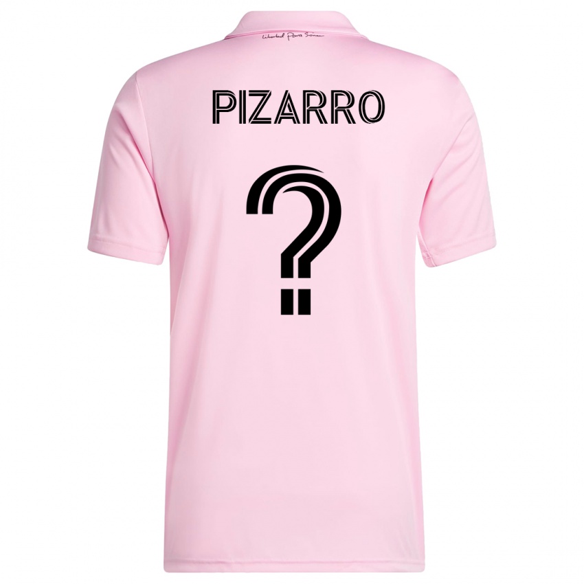 Kvinder Rodolfo Pizarro #0 Lyserød Hjemmebane Spillertrøjer 2023/24 Trøje T-Shirt