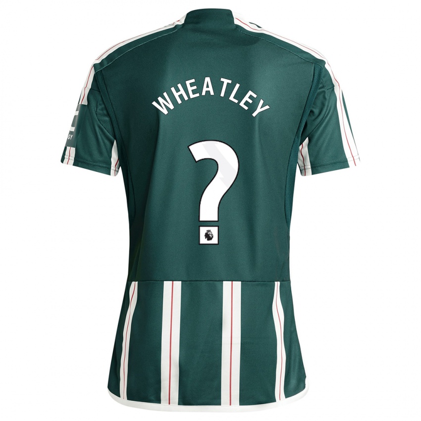 Kvinder Ethan Wheatley #0 Mørkegrøn Udebane Spillertrøjer 2023/24 Trøje T-Shirt
