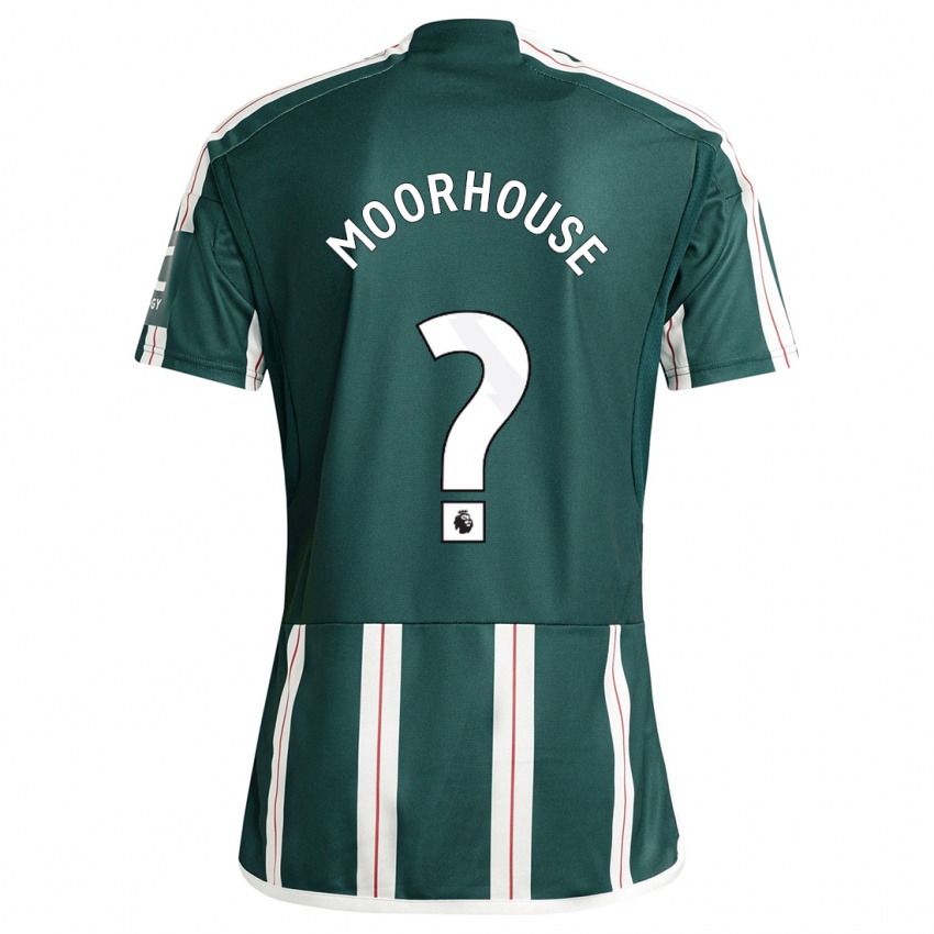 Kvinder Jack Moorhouse #0 Mørkegrøn Udebane Spillertrøjer 2023/24 Trøje T-Shirt