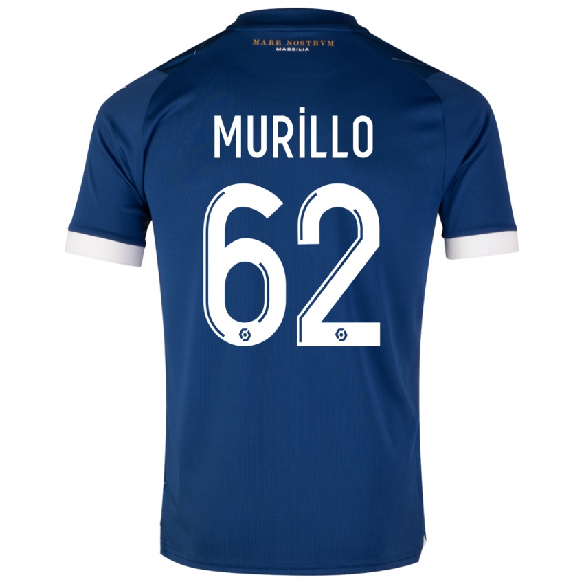 Kvinder Amir Murillo #62 Mørkeblå Udebane Spillertrøjer 2023/24 Trøje T-Shirt