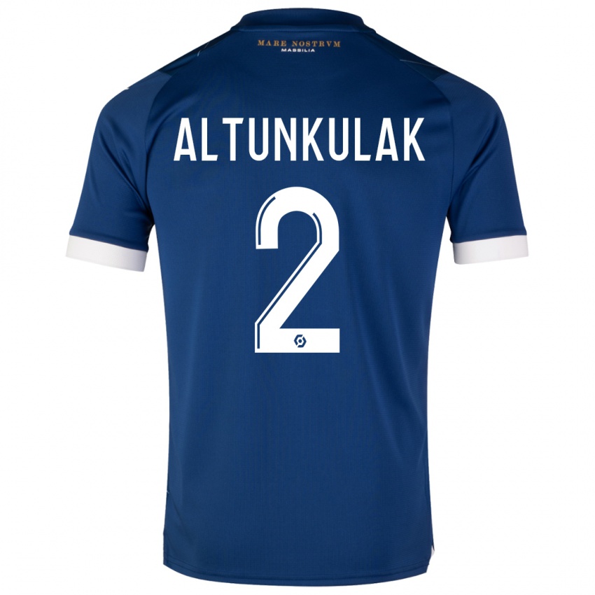 Kvinder Selen Altunkulak #2 Mørkeblå Udebane Spillertrøjer 2023/24 Trøje T-Shirt