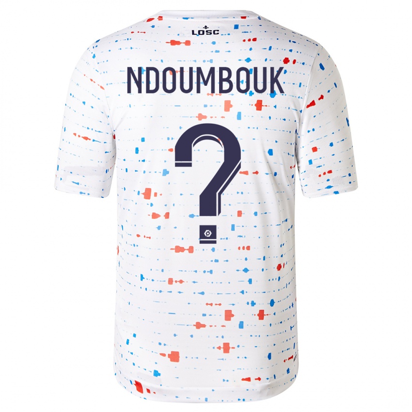 Kvinder Marlyse Ngo Ndoumbouk #0 Hvid Udebane Spillertrøjer 2023/24 Trøje T-Shirt
